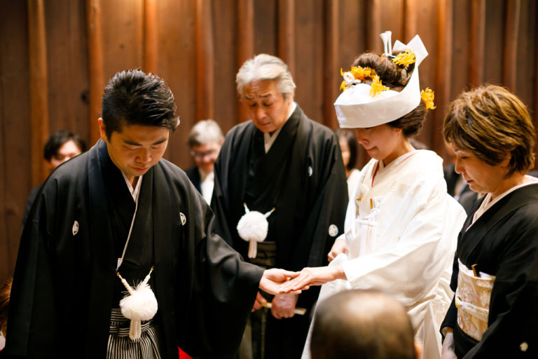 【萬屋本店・祝言（しゅうげん）】日本の伝統的な結婚式スタイル