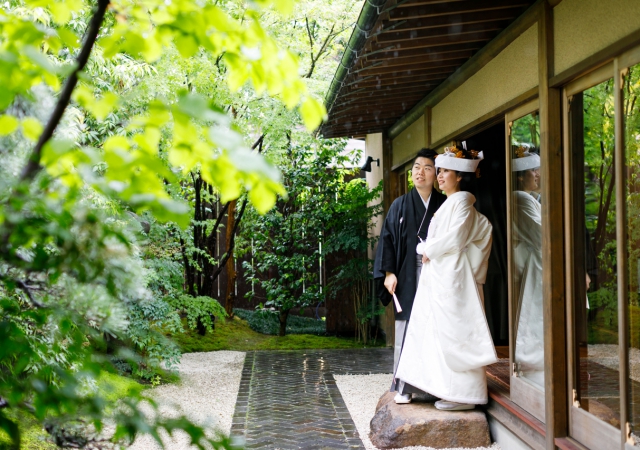 【萬屋本店】鎌倉のあじさいを臨む　6月の結婚式